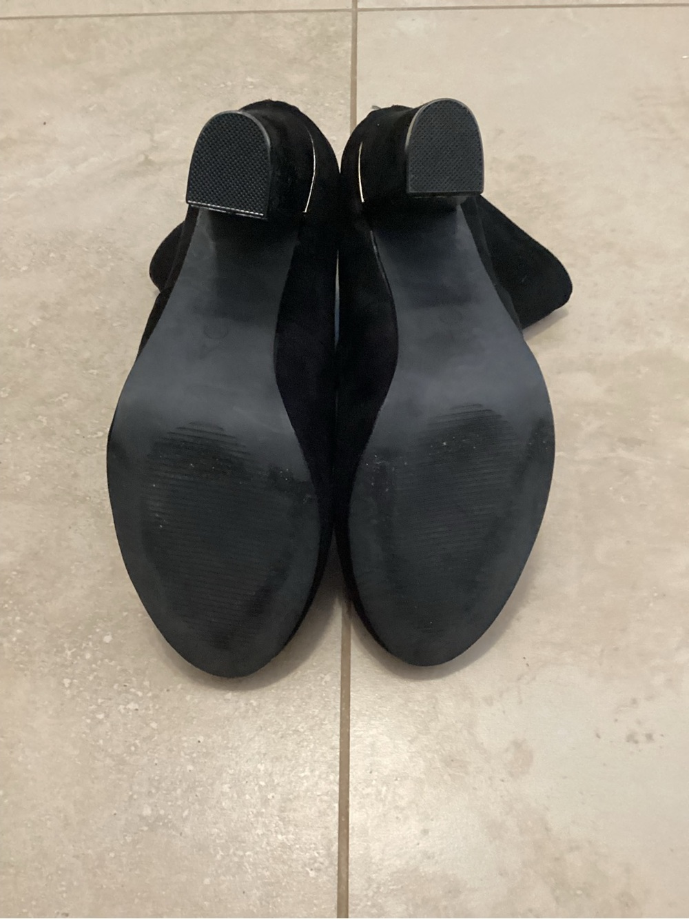 Ardene Faux Suede Ankle Boots - Picture 5 of 5